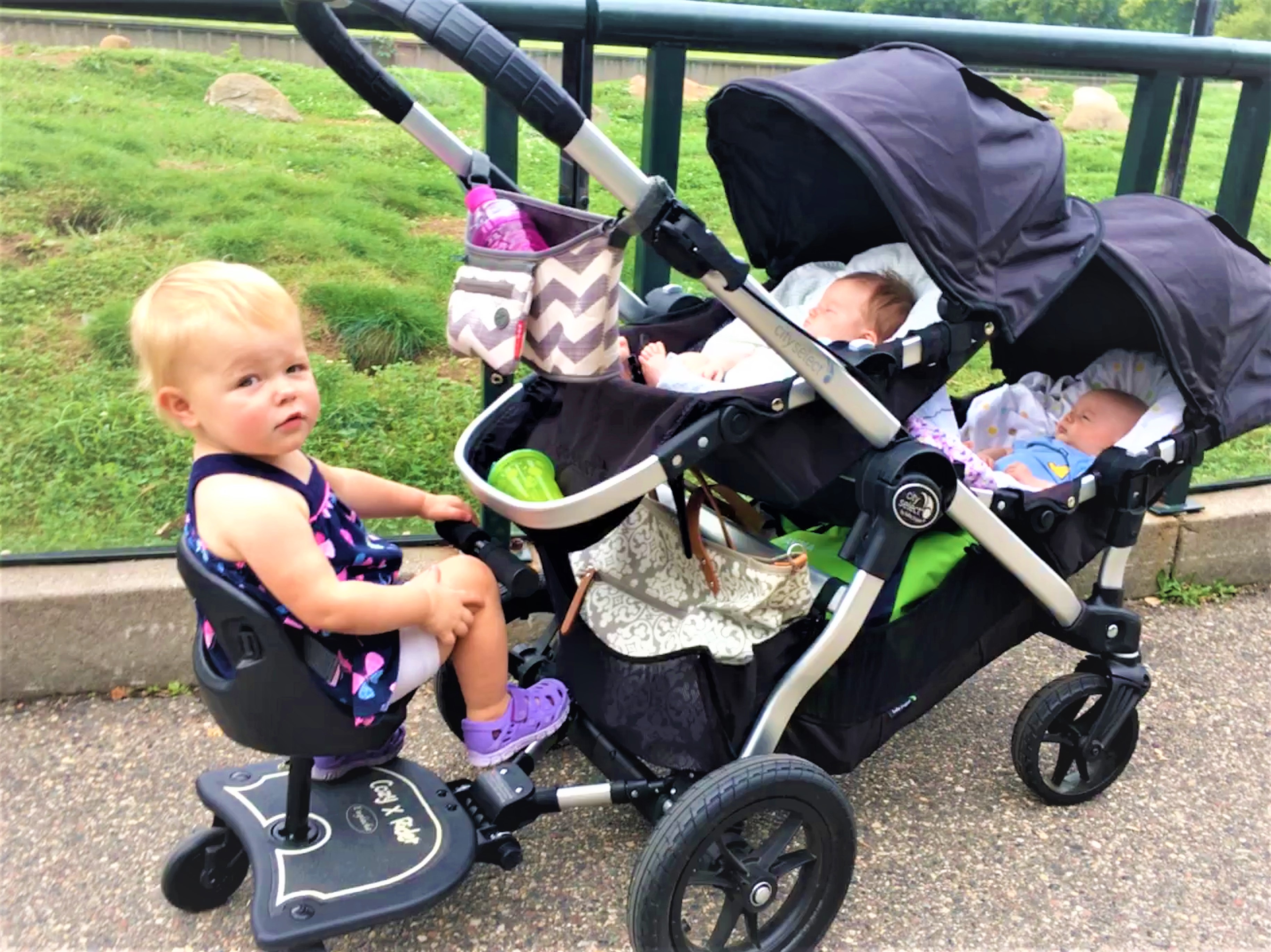 Best Stroller to Survive Outings with Three Under Three